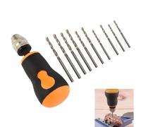Simplified Design Miniature Portable Hands On Tool Along With A Complete Collection Of Ten Practical Bits