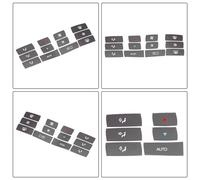 Simplified Installation Sticker Set for BMW X3's Climate Controls (E83, Year 03 10)