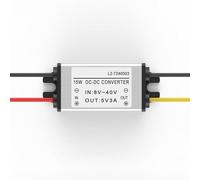 Simplified Operation The adjustable voltage converter is designed for ease of use across various electronic applications (12V24V to 5V 3A)