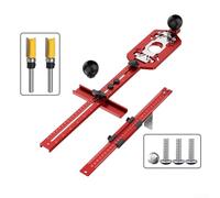 Simplified Setup of The Router Circle Cutter Jig Enhancing Workflow Efficiency in Projects (D)