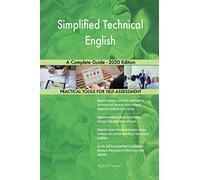 Simplified Technical English A Complete Guide - 2020 Edition