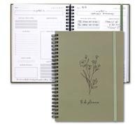 Simplified To Do List Notebook - Aesthetic Daily Planner to Easily Organize Your Tasks And Boost Productivity - Stylish Undated Planner And School or Office Supplies For Women