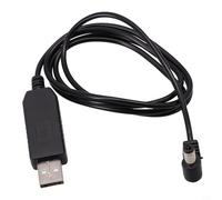 Simplified USB Charger Cable For For Baofeng Radio Communication Devices Supports Multiple Generations Like the UV Series at 10V DC Output