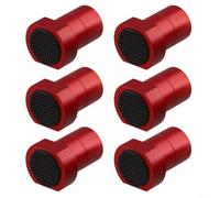 Simplified Workholding with This Set of Six Aluminium Alloy Bench Dogs Designed for Precision Cutting and Milling (20MM Black)