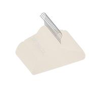 Simplify 25 Pack Velvet Hangers, Ivory