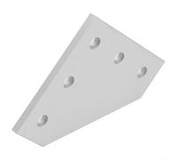 Simplify Your Assembly Process with This Joint Board Plate and Corner Bracket (Silver )
