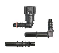Simplify Your Connections with the Reliable Elbow 7 89mm ID6 Fuel Line Connector Set Featuring a Quick Disconnect Mechanism