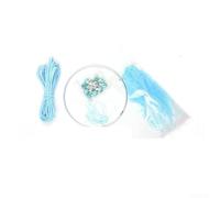 Simplify your decor process with this DIY For Dream catcher kit featuring essential crafting items (Blue)