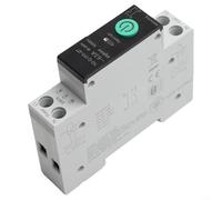 Simplify Your Home Automation with the Adjustable For Zigbee 1P63A Smart Circuit Breaker on a Din Rail Setup
