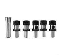 Simplify Your Projects with This Complete Toolkit of 6pcs Chuck Holders Plus an R8 Collet