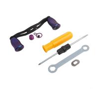 Simplify Your Setup With This Conveniently Designed Fishing Reel Component That Fits Major Brands Like The Industry Leaders (right hand blue purple)