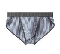 Simplify Your Wardrobe Soft Stretch Cotton Men's Low Waist Underwear with Style (XXL Blue)