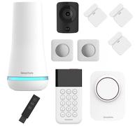 SimpliSafe 10 Piece Wireless Home Alarm System with Motion Sensor, HD Security Camera and Outdoor Siren - Home Security Systems with Optional Monitoring and No Contracts