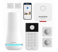 SimpliSafe Wireless Home Security Systems | 7 Piece Smart Home Alarm Systems | Mobile App & Works with Alexa | Professional Monitoring Available | Easy DIY Install