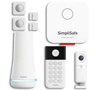 SimpliSafe Wireless Home Security Systems | 8 Piece Smart Home Alarm Systems with HD Indoor Security Camera | Mobile App & Works with Alexa | Professional Monitoring Available | Easy DIY Install