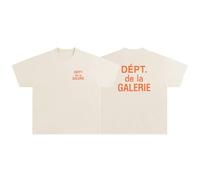 Simplistic Design Teen Loose-Fit T-Shirt with Basic Letter Slogans - Short-Sleeved Trendy Unisex Cotton Casual Classic Tee-Color-4||m