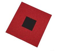 Simplistic Elegance Fabric Bound Photo Albums Featuring a Changeable Cover & Sticky Inserts (Red)