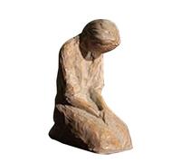 Simpls 1 PCS Inspirational Sculpture of A Praying Woman'S Beautiful Hands Sweet Hour of Prayer As Shown Resin Festival Gift