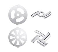 Simpls 5 Type Stainless Steel Meat Grinder Blade Plate Discs for Mincer and Meat Grinder Machine Parts