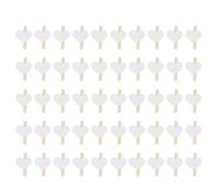 Simpls Heart Love Wooden Clothes Postcard Clips Home Wedding Decoration Stationery White