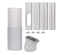 Simpls Portable Air Conditioning Vent Kit Window Seal Exhaust Hose for Unit Universal for Sliding