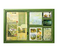 Simpls Scrapbooking Supplies Journaling Kit, Vintage Oil Painting Notebook for Junk Journal, Aesthetic Scrapbook Kit