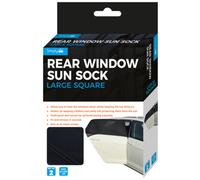 Simply 2 X Car Kids Sun Shade Shield Socks Rear Side Window Large Square Cover Uv Mesh