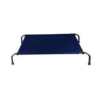 SIMPLY 4 PETS Cooling Elevated Pet Cot Bed Portable 110 x 80 x 20cm