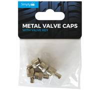 SIMPLY CAR Metal Dustcaps and Key - VAL101- you get 73