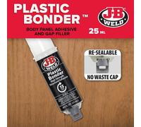 Simply 50139 J-B Weld Plasticbonder- Black,25 Ml