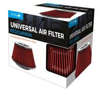 Simply AFU09 Red Mesh with Carbon Universal Air Filter