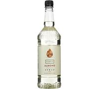 Simply Almond Syrup, Vegan & Nut Free Flavoured Syrup for Coffee, Cocktails & Baking (1 Litre)