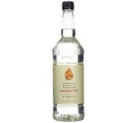 SIMPLY Amaretto Syrup (1 Litre) | Vegan & Nut Free Flavoured Syrup for Coffee, Cocktails & Baking