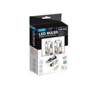 Simply Auto 380Y LED Bulbs, Yellow, BA15D Base, CANBUS Compatible, 12V 10.5W (Pack of 2)
