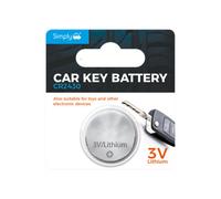 Simply Auto 3V Lithium Cr2430 Coin Cell Battery For Car Key Fob Remote Control Electronics
