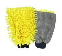 Simply Auto 4-in-1 Total Clean Car Wash Mitt - Multi-Surface Microfibre & Mesh Mitt for Washing, Scrubbing & Bug Removal (28 x 18.5 cm)
