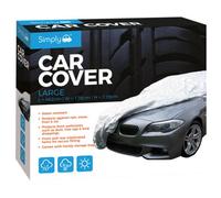 Simply BCC3 Large Breathable Car Cover - Secure Fit - Weather & Water Resistant
