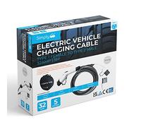 Simply TYPE1 to TYPE2 32AMP 5M EV Cable 7.2kW - EV001