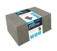 Simply Auto Faraday Box, Signal Blocking Safe, Felt-Lined Interior, Magnetic Closure, Grey, Compact Design