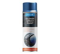 Simply Auto Glossy Blue Spray Paint, 500ml, Acrylic, Fast Drying, Water Resistant, UV Resistant