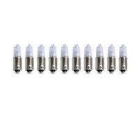 Simply Auto H6W S434 Auxiliary Bulbs BAX9S 12V 6W - E-Marked, UV Quartz Glass - Pack of 10