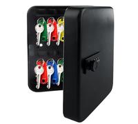 Simply Auto Key Safe Box, 4-Digit Combination Lock, Metal Construction, Weather-Resistant Cover, Wall-Mountable, Multiple Key Storage