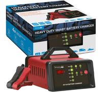 Simply Auto Smart Battery Charger 6/12V 5 Amp Premium Metals Cased Portable