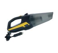 Simply Auto Wet & Dry Car Vacuum Cleaner, HEPA Filter, 12V DC Powered, 3M Cable, with Carry Case & Attachments, Compact Design 38x14x11cm VAC002, Black