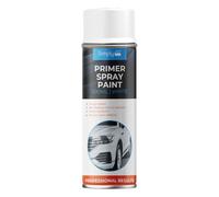 Simply Auto White Primer Spray Paint 500ml - Acrylic Base, Fast Drying, UV Resistant - Professional Finish - Pack of 1