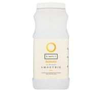 Simply Banana Smoothie, Vegan Blendable Concentrated Smoothie Mix Made with Real Fruit Puree (1 Litre)