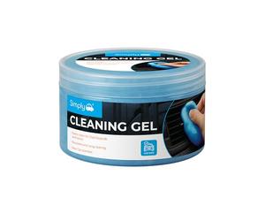 Simply Brands Cleaning Gel, Reusable Gel-Based Compound for Car Interior Detailing, Dust Removal, Dashboard and Air Vent Cleaner, Blue