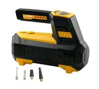 Simply Brands Heavy Duty Air Compressor with Digital Screen, LED Light, 3 Nozzle Adapters, 150 PSI Maximum Pressure, 30L/min Air Flow