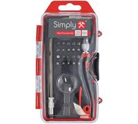Simply BSCR03 Ratchet and Socket, Set of 23