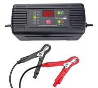 Simply BTC-4005 2/4Amp 6/12v Portable Battery Charger, 100AH - Portable, Adjustable Suitable for all vehicles